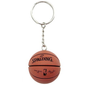 キーホルダー SPALDING スポルディング バスケットボール キーチェーン ■ バスケット スポーツ NBA 球技 バスケ部 部活 プレゼント 小物 雑貨