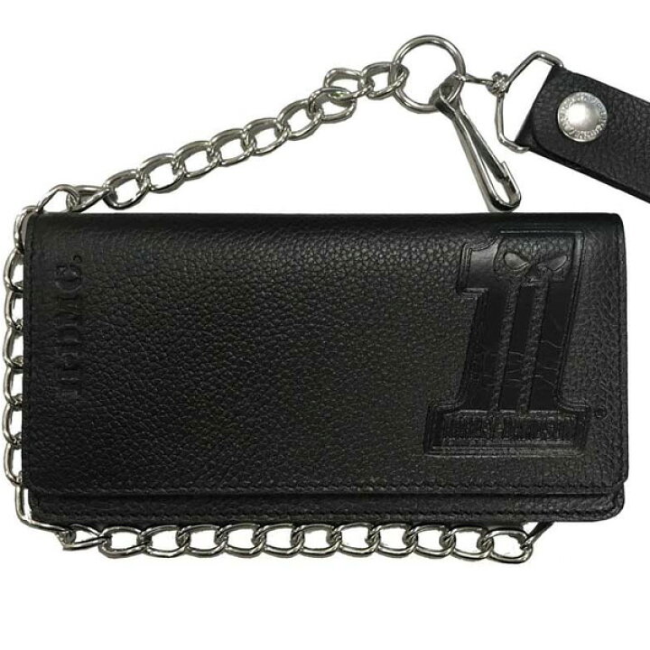 ハーレーダビッドソン】 【ウォレット 財布】HARLEY-DAVIDSON エンボス  