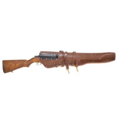 楽天市場 送料無料 第二次世界大戦 Ww2 アメリカ軍 米軍 M1ガーランド用 スキャバード 本革 レプリカ Garand ライフル 鞘 ミリタリー サバゲー コレクター Mancave マンケイブ