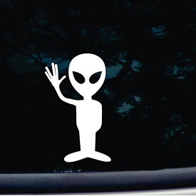 【エイリアン】【ステッカー シール】Alien LLAP ダイカット製 デカール ビニールデカール 約14.7m×8.9cm 【ビニール カーステッカー 窓 車】