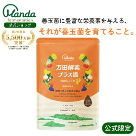【10倍P】 万田酵素 プラス温 発酵 しょうが （ 分包 ・ ペースト /約1ヶ月分) サプリ 万田 発酵食品 発酵 生姜 しょうが ショウガ 果物 植物性 健康 美容 保存料 不使用 健康食品 送料無料 おすすめ 善玉菌 酵素