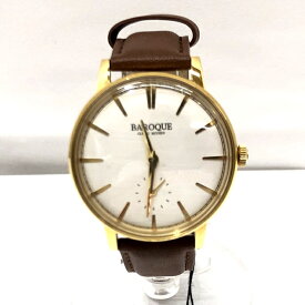 【中古】【メンズ】【付属品あり】BAROQUE バロック ウォッチ 腕時計 ブランド ウォッチ 型番:BA1008G-01BR 万代Net店