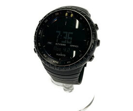 【中古】【メンズ】SUUNTO スント CORE コア 腕時計 ウォッチ クォーツ メンズ :BLACK ブラック 黒 万代Net店
