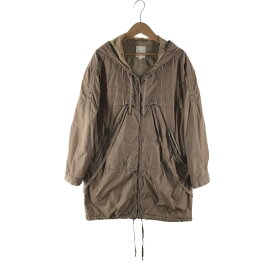 【中古】【レディース】DIESEL ナイロン ロングパーカー ディーゼル ライトアウター サイズ：XS カラー：BEIGE 万代Net店