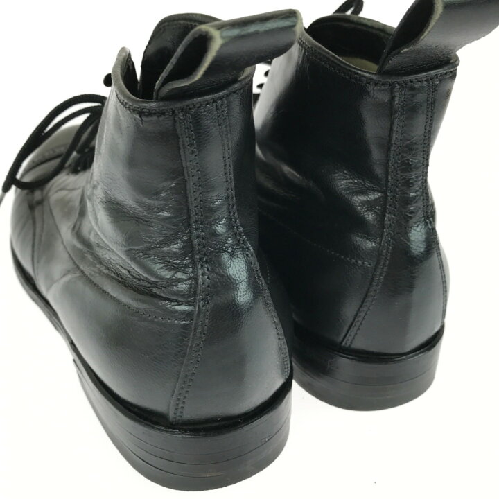 Alden オールデン 86006Hブラックレースアップブーツ 9D