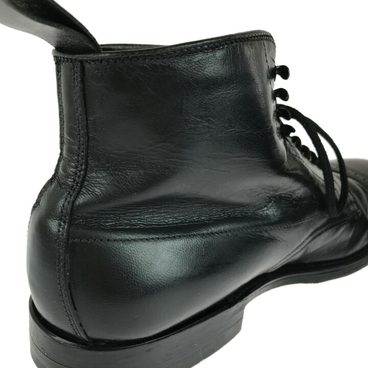 Alden オールデン 86006Hブラックレースアップブーツ 9D