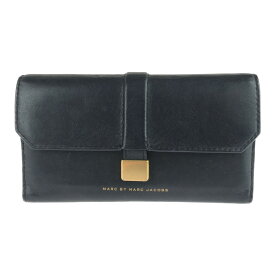 【中古】【レディース】MARC BY MARC JACOBS LONG WALLET マークバイマークジェイコブス ロング ウォレット 三つ折り 長財布 サイズ：約11.5×20×3cm カラー：BL 万代Net店