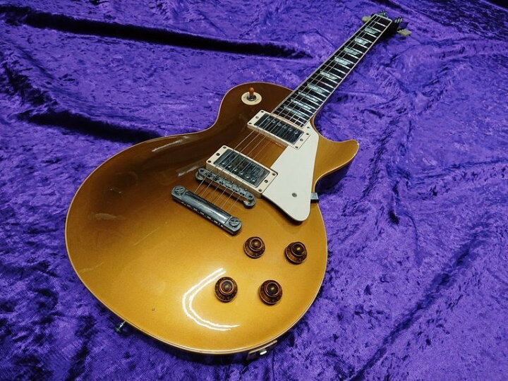 楽天市場 中古 Gibson Custom Shop Historic Collection 1957 Les Paul Reissue Gold Top Dark Back ギブソン カスタムショップ ヒストリックコレクション レスポール ゴールドトップ 送料無料 佐川急便発送 代引き不可 楽器 万代net店 万代net店