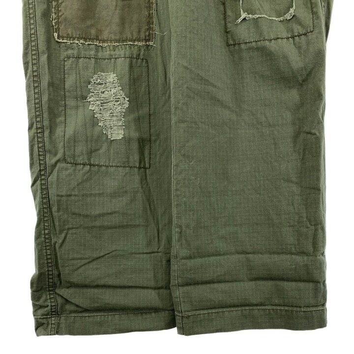 楽天市場 中古 メンズ Oil Co リメイク加工パンツ パンツ ズボン ボトムス カーゴパンツ アメカジ サイズ 30 カラー カーキ 緑 万代net店 万代net店