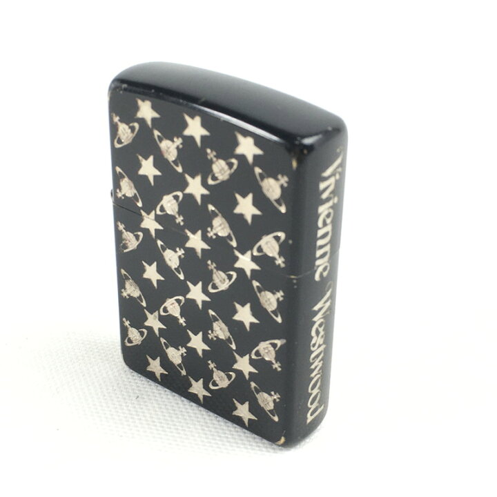 楽天市場 スーパーセール限定 Off 中古 メンズ レディース Vivienne Westwood ヴィヴィアン ウエストウッド ジッポライター 喫煙具 小物 総柄 カラー ブラック 黒 万代net店 万代net店