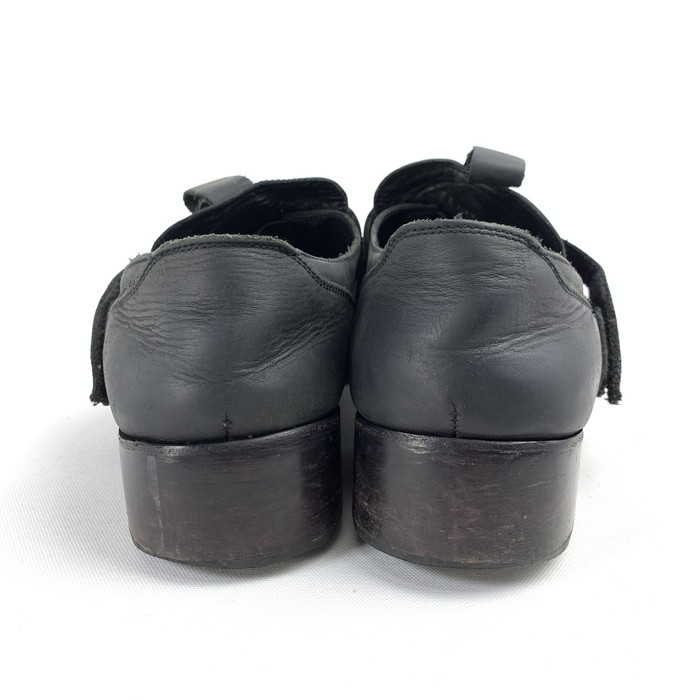 【中古】【メンズ/レディース】JEAN PAUL GAULTIER ジャンポール・ゴルチェ ベルクロスクエアトゥシューズ 靴 ブーツ 革靴  サイズ：27cm カラー：ブラック 黒 万代Net店 | 万代Net店