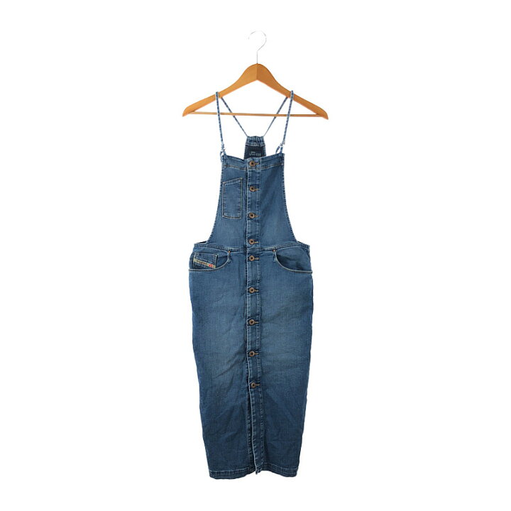 楽天市場 中古 レディース Diesel Denim One Piece ディーゼル デニムワンピース サイズ 表記なし カラー ライトインディゴ 万代net店 万代net店
