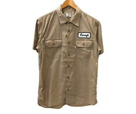 【中古】【メンズ】ROTTWEILER ロットワイラー 半袖ワークシャツ トップス アウター サイズ：M カラー：BEIGE 万代Net店