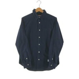 【中古】【メンズ】BUENAVISTA L/S WORK SHIRT ブエナビスタ ロングスリーブ ワークシャツ 長袖シャツ サイズ：M カラー：ネイビー 万代Net店