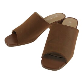 【中古】【レディース】nano universe MULE SANDAL ナノ ユニバース ミュール サンダル 靴 サイズ：36 カラー：BROWN 万代Net店