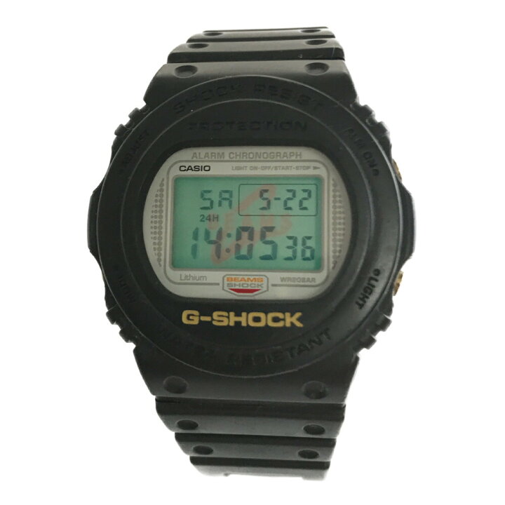 楽天市場】【中古】【メンズ】CASIO G-SHOCK × BEAMS DW-5700BE-1JR 