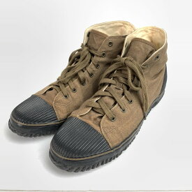 【中古】【キッズ】L.L.Bean エルエルビーン キャンバススニーカー 70～80s シューズ サイズ：KID'S 8M (14.6cm程度) カラー：ブラウン 茶 162-221018-nm-8-fuz 万代Net店