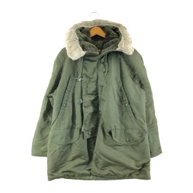 【中古】【メンズ】ALPHA INDUSTRIES N-3B FLIGHT JACKET 1615-573-8335 アルファインダストリーズ フライトジャケット アウター サイズ：S カラー：オリー 万代Net店