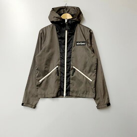 【中古】【メンズ】WILDTHINGS NYLON JACKET ワイルドシングス ナイロンジャケット アウター サイズ：XS カラー：カーキ 万代Net店