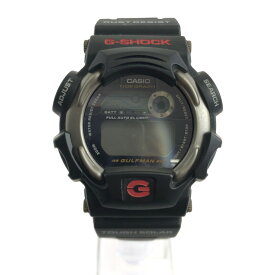 【中古】【メンズ】CASIO G-SHOCK GULFMAN DW-9700-1 カシオ ジーショック ガルフマン ソーラー 腕時計 サイズ：ケース径 約45×45mm 腕回り 最大約21.5cm カ 万代Net店