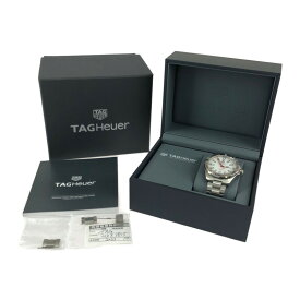 【美中古品】【メンズ】TAG Heuer AQUARACER WBD1111 タグホイヤー アクアレーサー クォーツ 日付表示 腕時計 サイズ：ケース径 約41mm 腕回り 最大約26.5cm カラー：シルバー 万代Net店