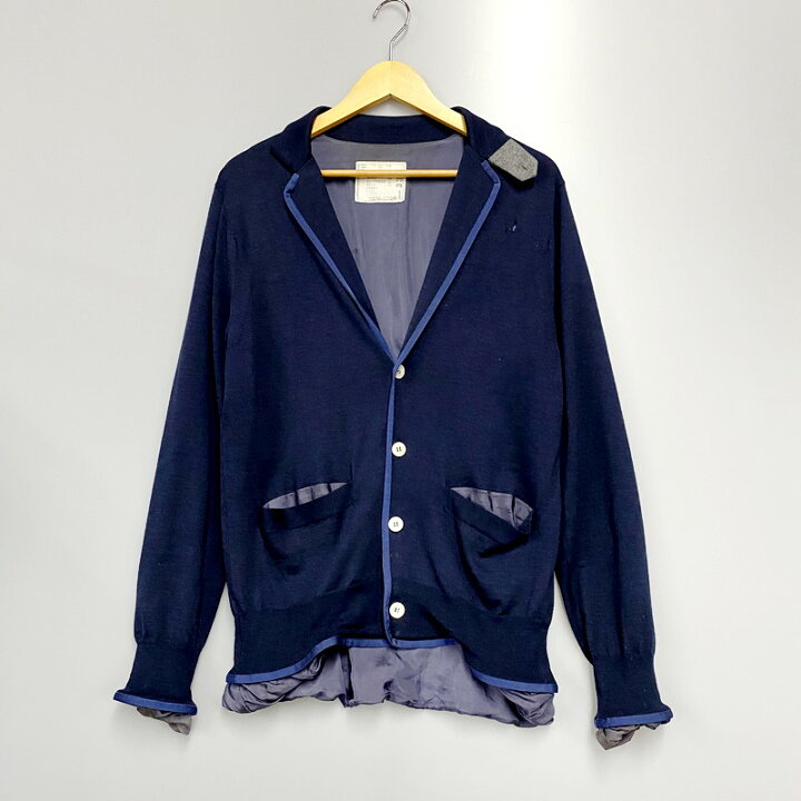 楽天市場】【中古】【メンズ】sacai サカイ SACAI KNIT JACKET 12 