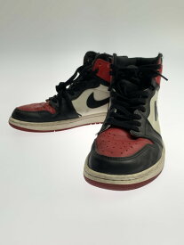 【中古】【メンズ】NIKE AIR JORDAN 1 RETRO HIGH OG BRED TOE 555088-610 ナイキ エアジョーダン 1 レトロ ハイ オージー ブレッドトゥー スニーカー 靴 サイズ：27.5cm US 9.5 カラー：GYM RED/BLACK-SUMMIT WHITE 万代Net店