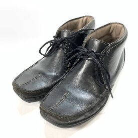 【中古】【レディース】Clarks クラークス レースアップブーツ シューズ 靴 ブーツ チャッカブーツ サイズ：24.5cm カラー：ブラック 黒 167-230129-gm-33-fuz 万代Net店