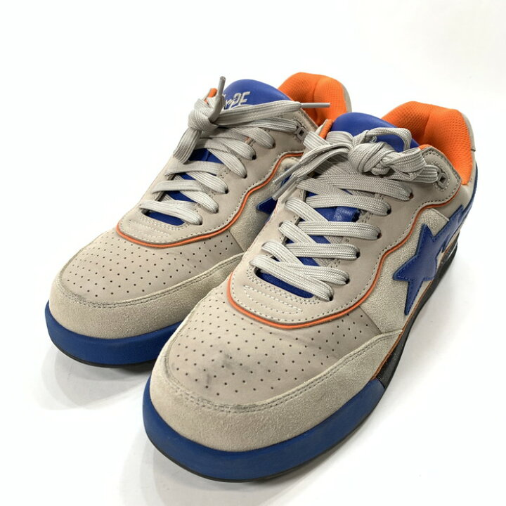 【中古】【メンズ】A BATHING APE ア ベイシング エイプ BAPE ROAD STA ロードスタ シューズ 靴 スニーカー サイズ:30cm カラー:ベージュ 万代Net店 万代Net店 ベイプ BAPE ベージュ スニーカー
