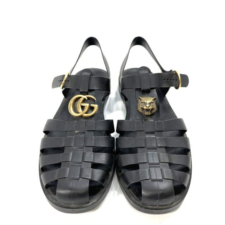 楽天市場】【中古】【メンズ】GUCCI グッチ ラバーバックルストラップ 