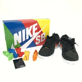 【中古】【メンズ】NIKE SB DUNK LOW PRO QS DH7722-001 ナイキ ダンクロー プロ スニーカー 靴 サイズ：26cm US 8 カラー：BLACK/BLACK-WHITE 万代Net店