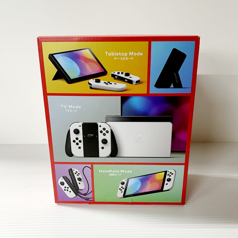 Nintendo Switch (有機ELモデル) Joy-Con(L) (R) ホワイト HEG-S-KAAAA(JPN) 任天堂 ニンテンドースイッチ 本体 ゲーム 万代Net店