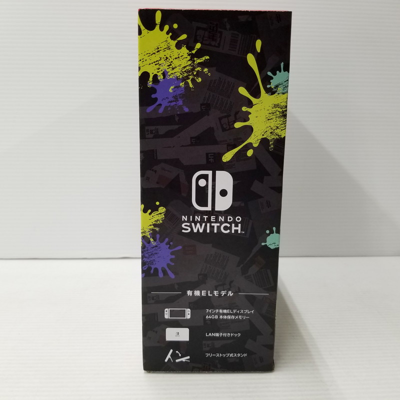楽天市場】【中古品/未使用】Nintendo Switch (有機ELモデル) スプラ
