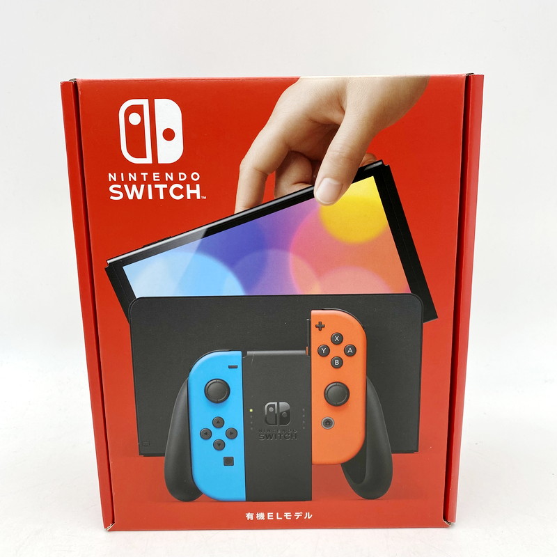 楽天市場】【中古美品】Nintendo Switch (有機ELモデル) (L) ネオン