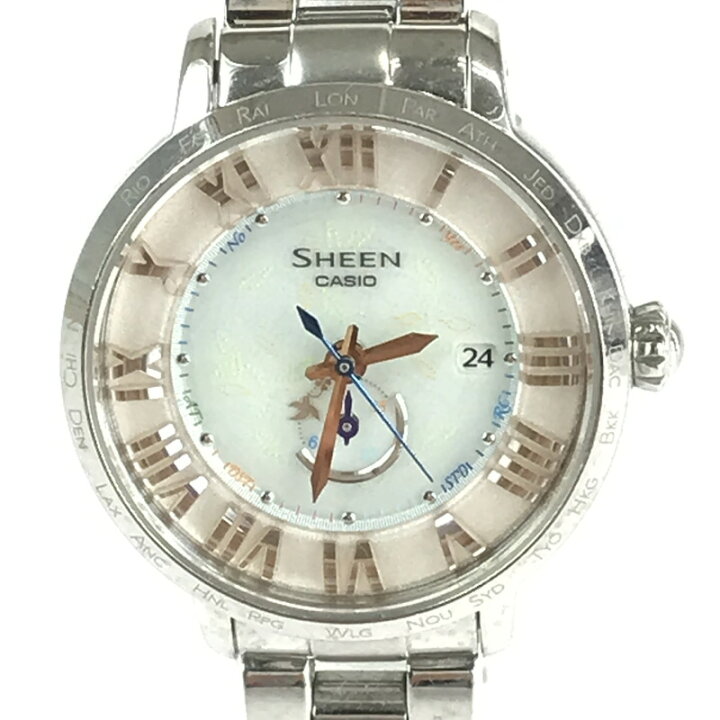楽天市場】【中古】【レディース】CASIO SHEEN SHW-1600 カシオ シーン  
