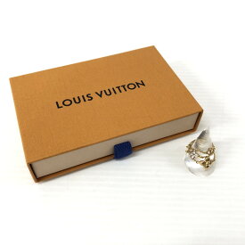 【中古】【メンズ/レディース】LOUIS VUITTON ルイ・ヴィトン M68378 バーグ・ブルーミング ストラス 3連リング A 指輪 アクセサリー サイズ：M 万代Net店