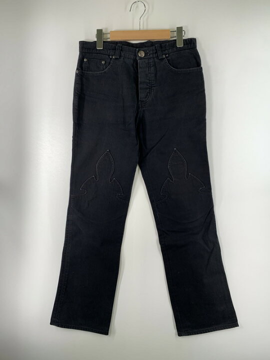 楽天市場】【中古】【メンズ】CHROME HEARTS FLEURKNEE DNM PANTS 