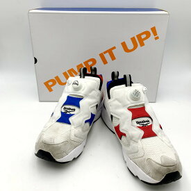 【中古】【メンズ】REEBOK INSTAINSTAPUMP FURY OG SNEAKER FW4756 リーボック ポンプフューリー スニーカー シューズ 靴 サイズ：28cm カラー：ホワイト系 万代Net店