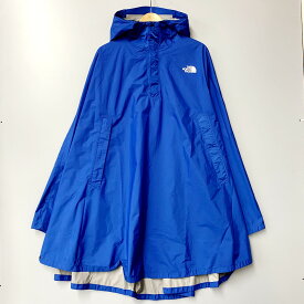 【中古】【メンズ】THE NORTH FACE NP11732 WP CAMP CAPE ザ ノースフェイス キャンプケープ ポンチョ レインコート サイズ：L カラー：ブルー 万代Net店