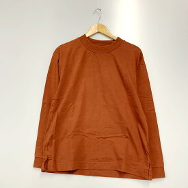 【中古】【メンズ】MHL. MOC NECK T-SHIRT エムエイチエル モックネックTシャツ ティーシャツ サイズ：L カラー：オレンジ 万代Net店