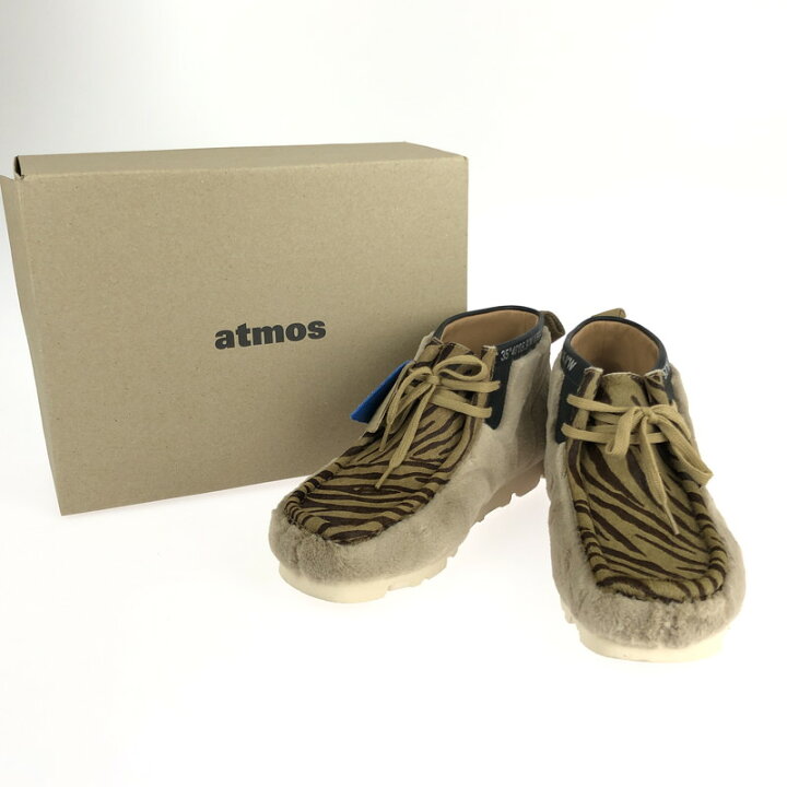 楽天市場】【美中古品】【メンズ】atmos × CLARKS WALLABEE GEN 