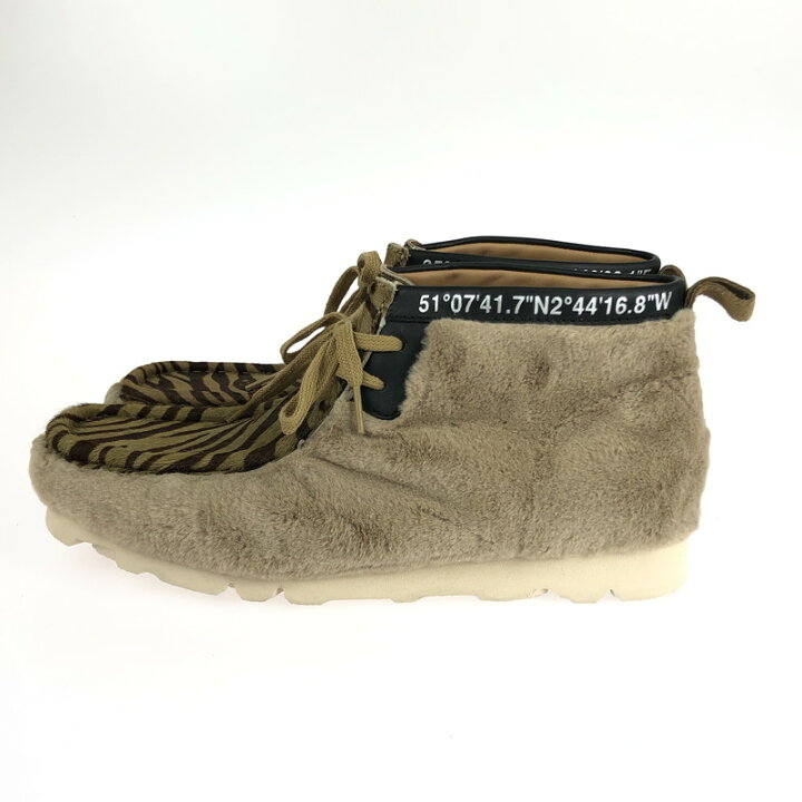 楽天市場】【美中古品】【メンズ】atmos × CLARKS WALLABEE GEN 