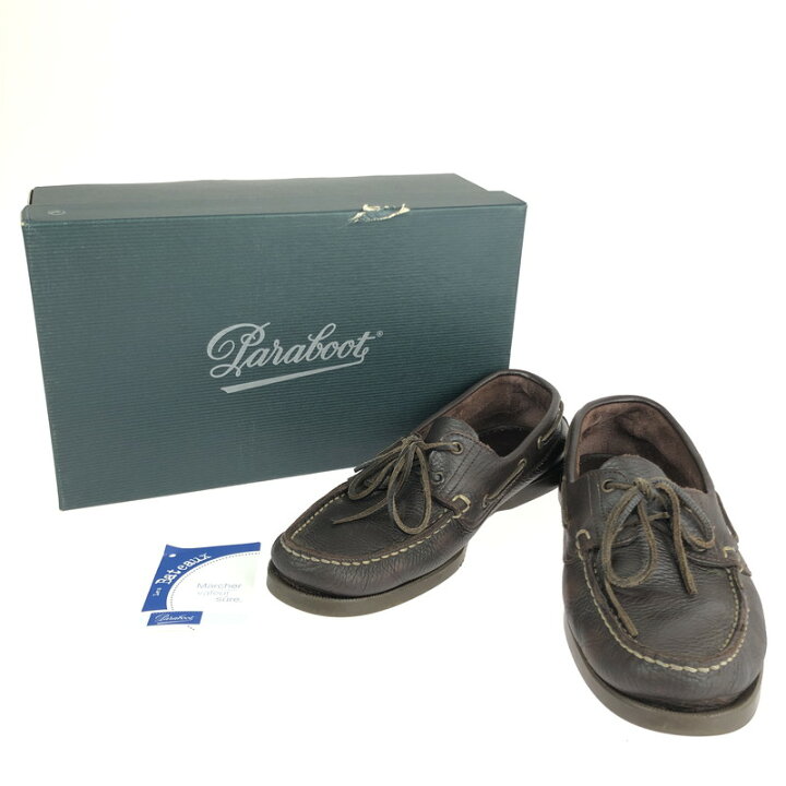 楽天市場】【中古】【メンズ】Paraboot BARTH MARINE パラブーツ 