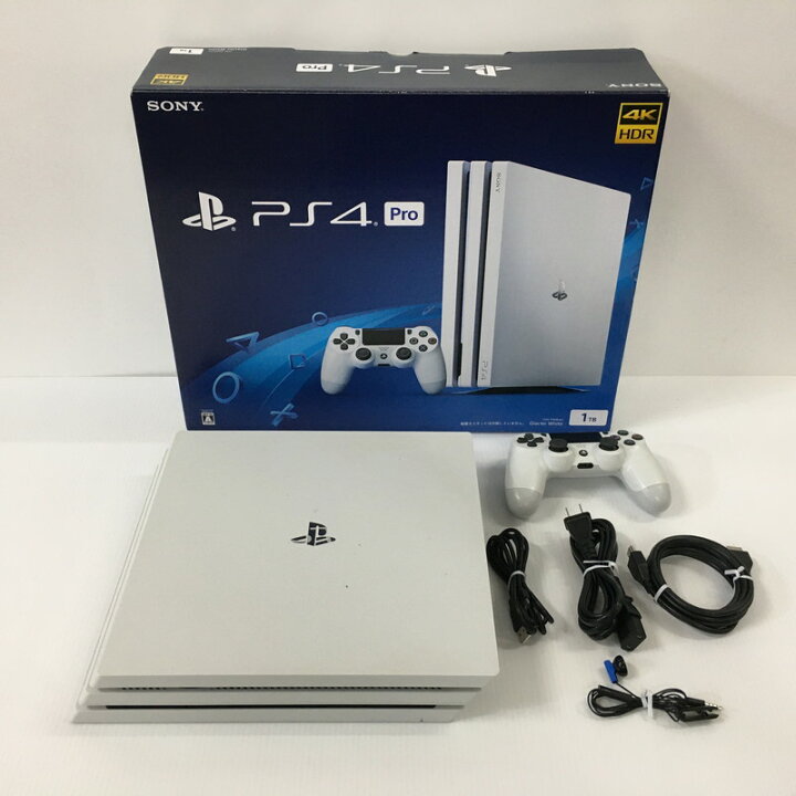 楽天市場】【中古】PlayStation 4 Pro グレイシャー・ホワイト 1TB 