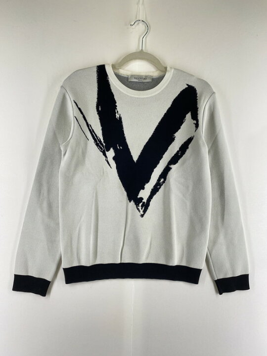 楽天市場】【中古】【レディース】VALENTINO V LOGO KNIT SWEATER 