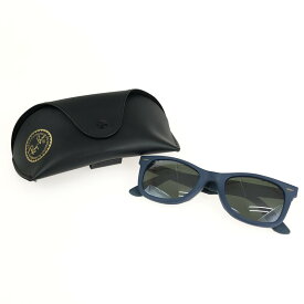 【中古】【メンズ】Ray-Ban WAYFARER RB2140-F レイバン ウェイファーラー サングラス アイウェア アクセサリー サイズ：52ロ22-3N カラー：ネイビー/カモ 万代Net店