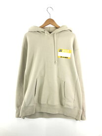 【中古】【メンズ】MOON EYES HELLO MY NAME IS PULLOVER HOODIE AP-SM826-MON ムーンアイズ ハロー マイネームイズ プルオーバーフーディー トップス パーカー サイズ：XXL カラー：ベージュ 万代Net店