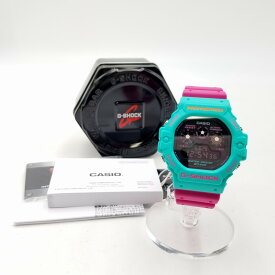 【美中古品】【メンズ/レディース】G-SHOCK DW-5900DN-3DR カシオ ジーショック デジタル時計 サイズ：下記参照 カラー：グリーン ピンク ツートン 万代Net店