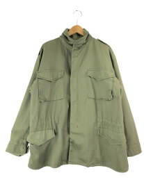 【中古】【ジャンク品/難有り品】【メンズ】US.ARMY COLD WEATHER COAT FIELD JACKET 8415-01-084-1656 アメリカ軍 コールドウェザーコート フィールドジャケット ライトアウター ミリタリージャケット サイズ：L カラー：オリーブ 万代Net店