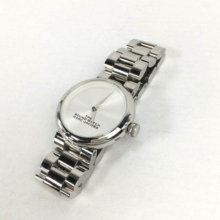 楽天市場】【中古】【レディース】MARC JACOBS マーク・ジェイコブス マークジェイコブス腕時計THE ROUND WATCH 32MM